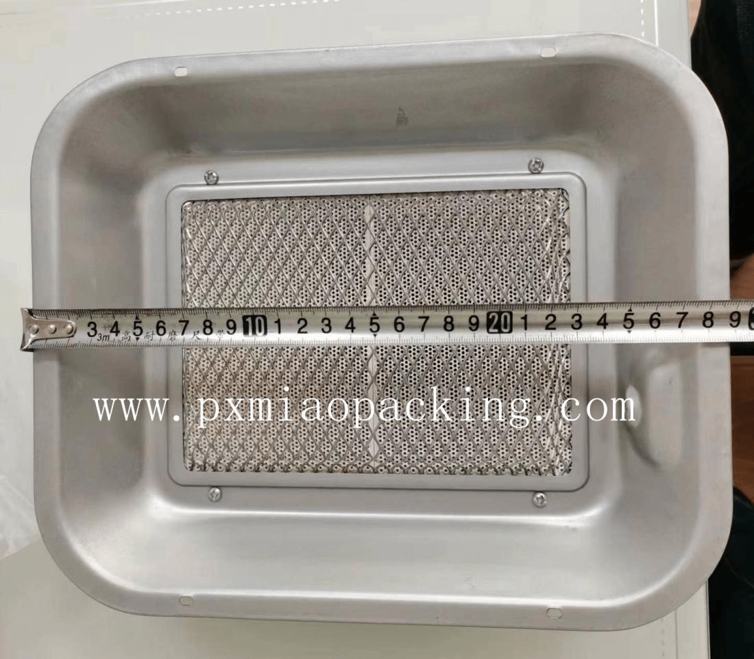 gas heater with infrared ceramic plate